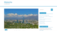 Desktop Screenshot of meteolia.fr