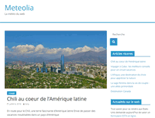 Tablet Screenshot of meteolia.fr